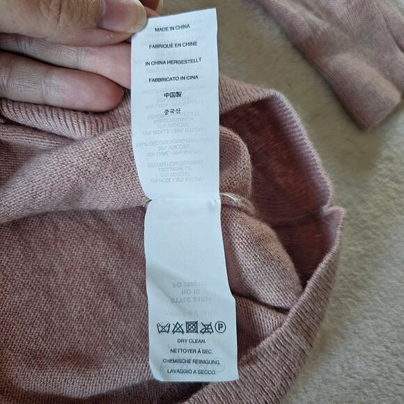 J. Crew Women's Opal Embellished Wool Sweater Size XS Pink Abby Young Restless - Picture 14 of 14